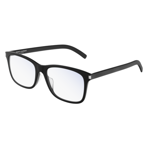 Saint Laurent SL 288/F SLIM rectangle sunglasses in Black