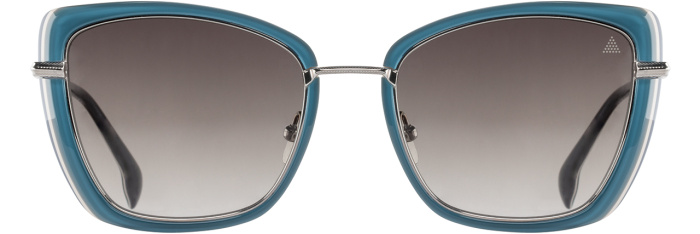 Cerulean White Chrome / Gray Gradient