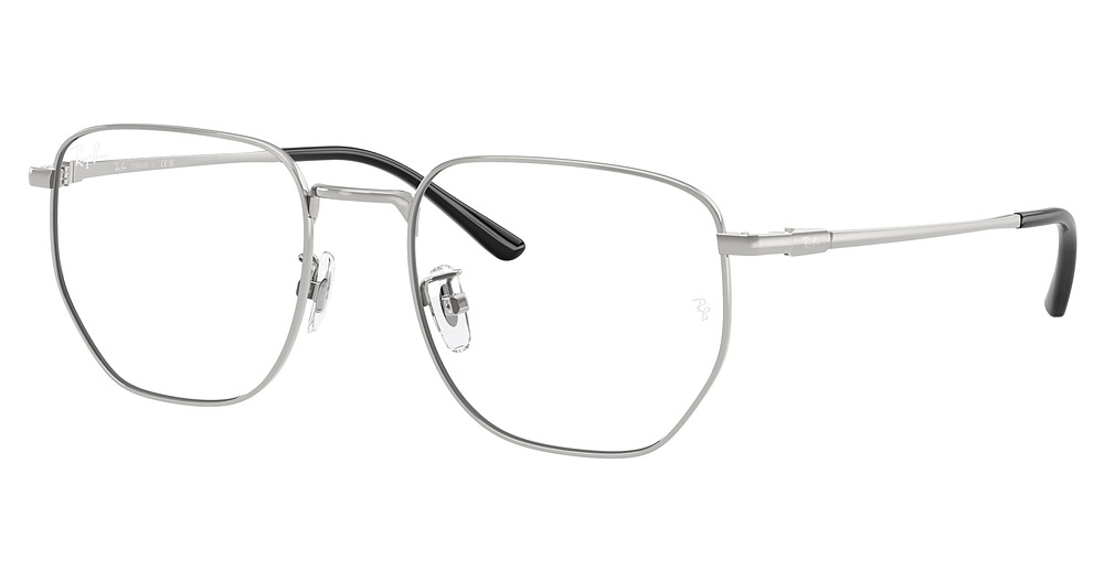 Ray-Ban RX8776D round eyeglasses in Silver