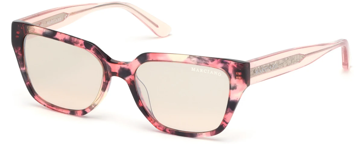 Red Havana / Gradient Or Mirror Violet Lenses