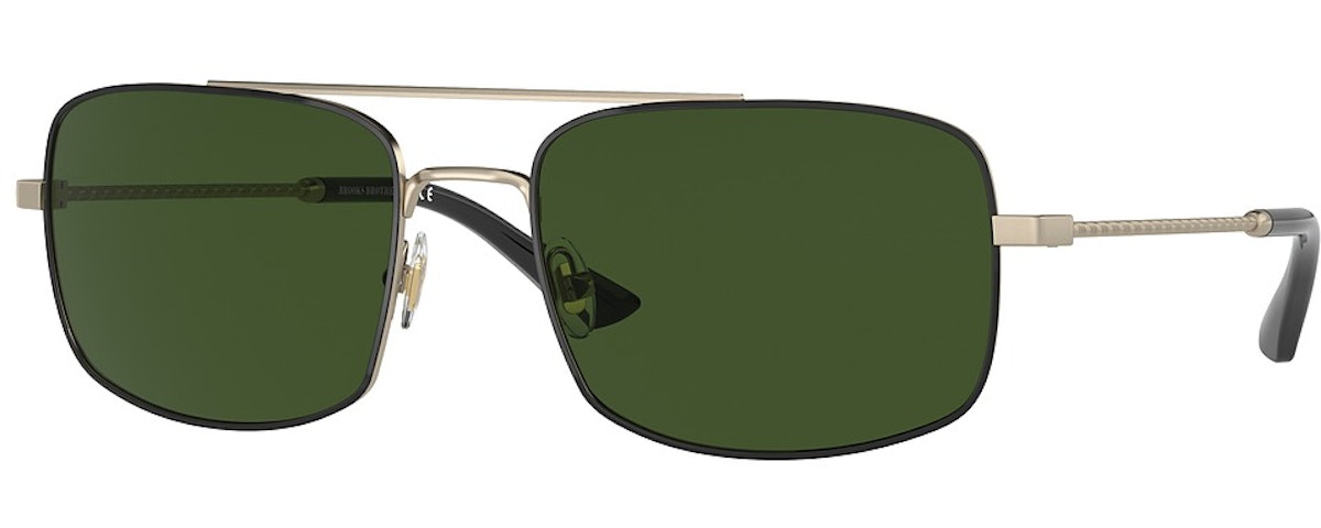 MATTE LIGHT GOLD / SOLID GREEN