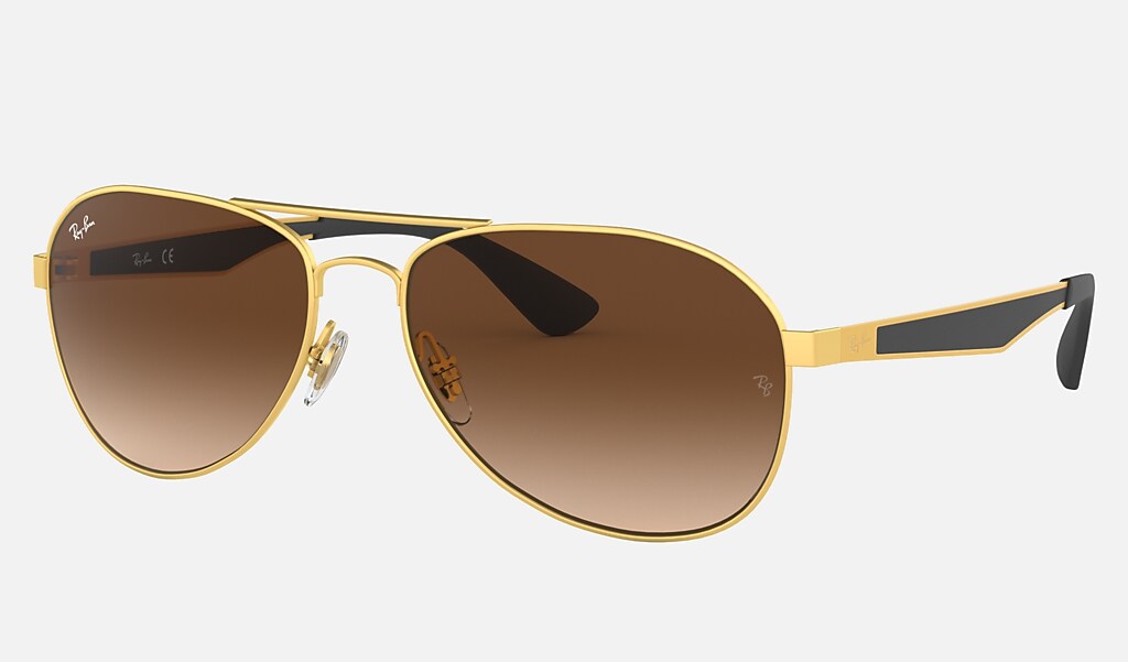 MATTE GOLD / GRADIENT BROWN