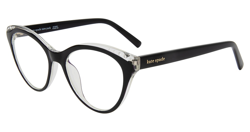 Kate Spade XARA/BB cateye eyeglasses in Black