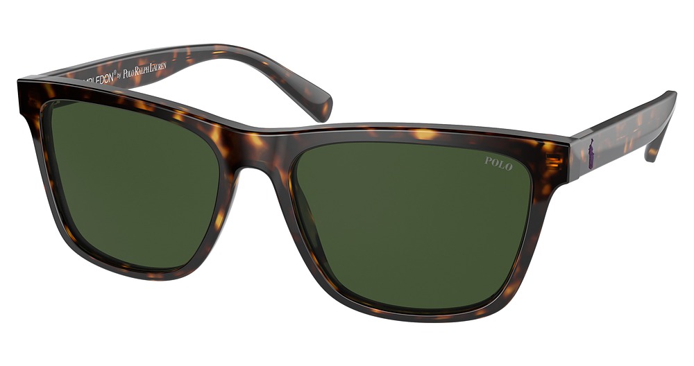 SHINY DARK HAVANA WIMBLE / DARK GREEN