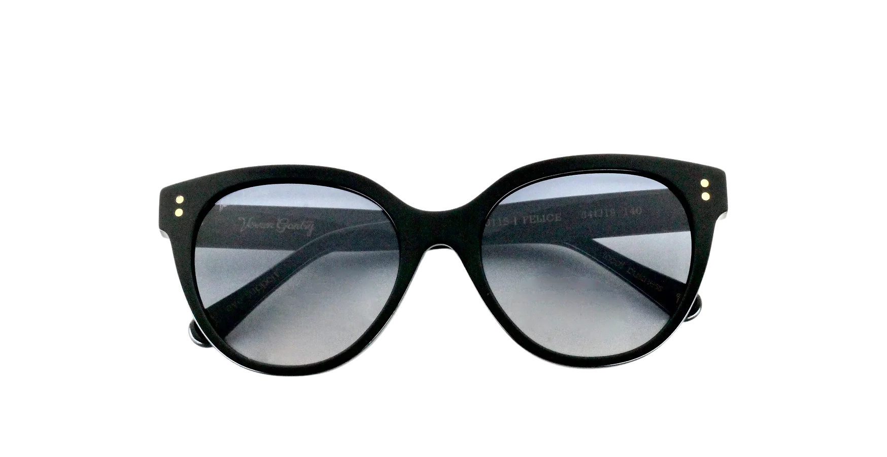  Double Black Shine/Blue Gradient Lens