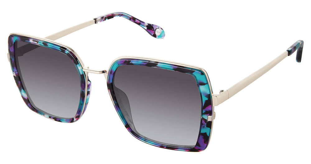 TURQUOISE PURPLE GOLD