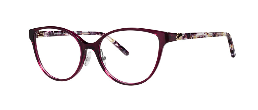 Burgundy medium transparent