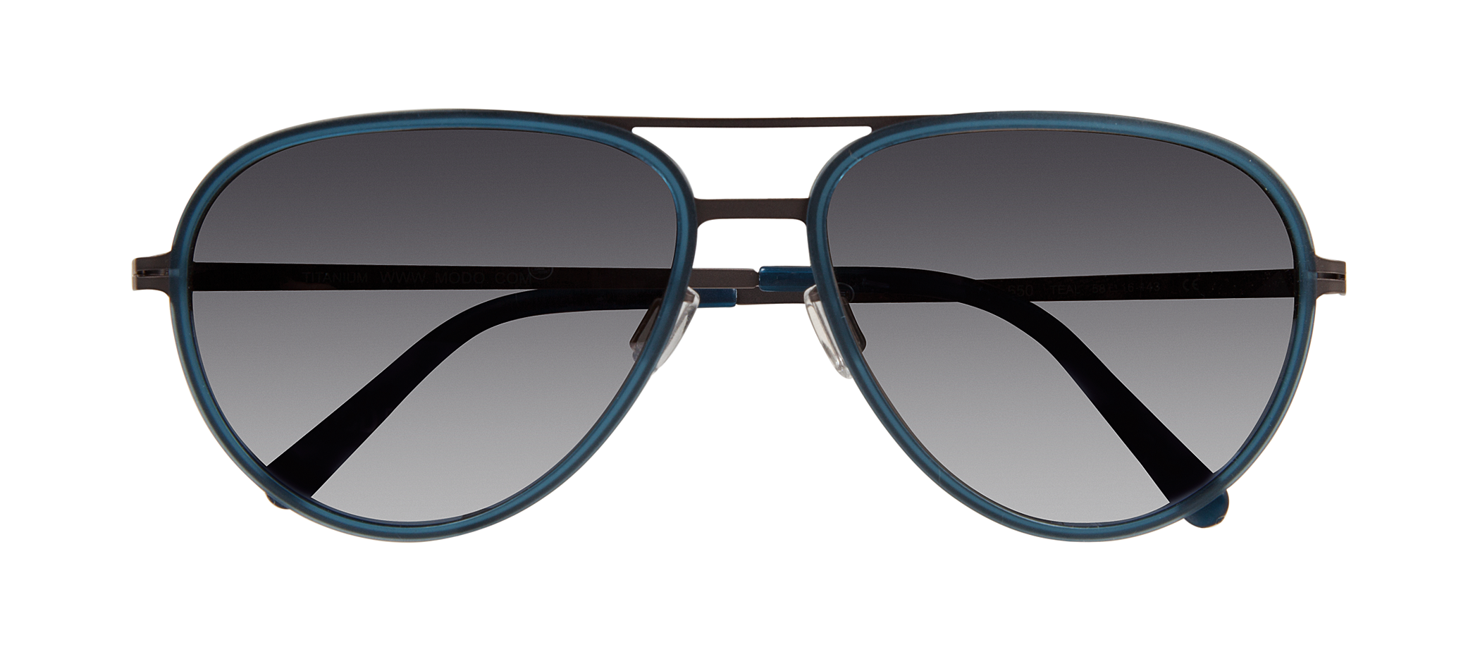Modo 650 aviator sunglasses in Teal