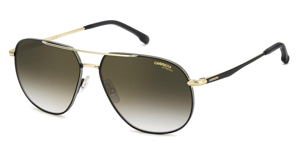 GOLD BLCK_ / GREEN SHADED GOLD MIRROR ANTIREFEX