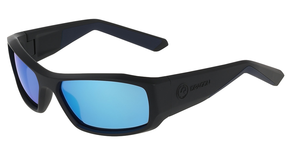 MATTE BLACK/LL BLUE ION
