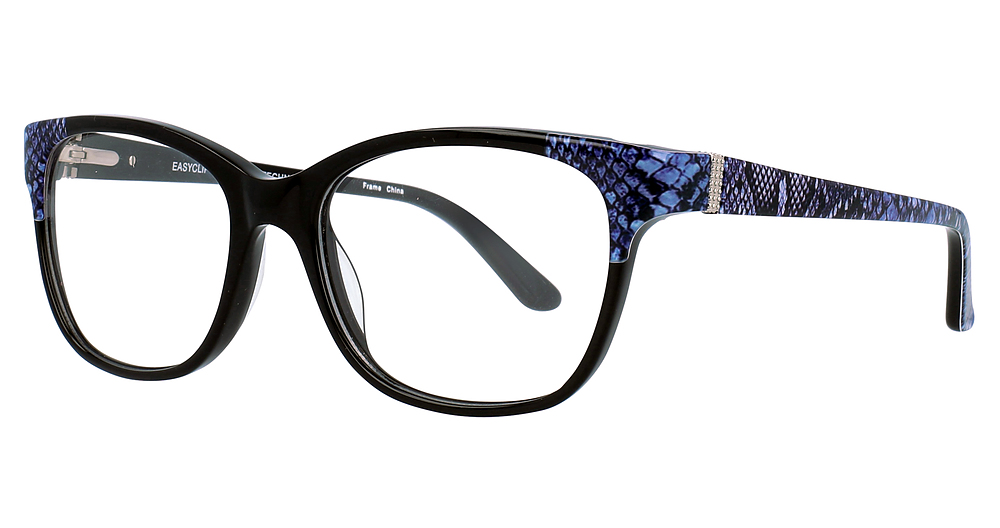 Black & Lavender Snake Pattern