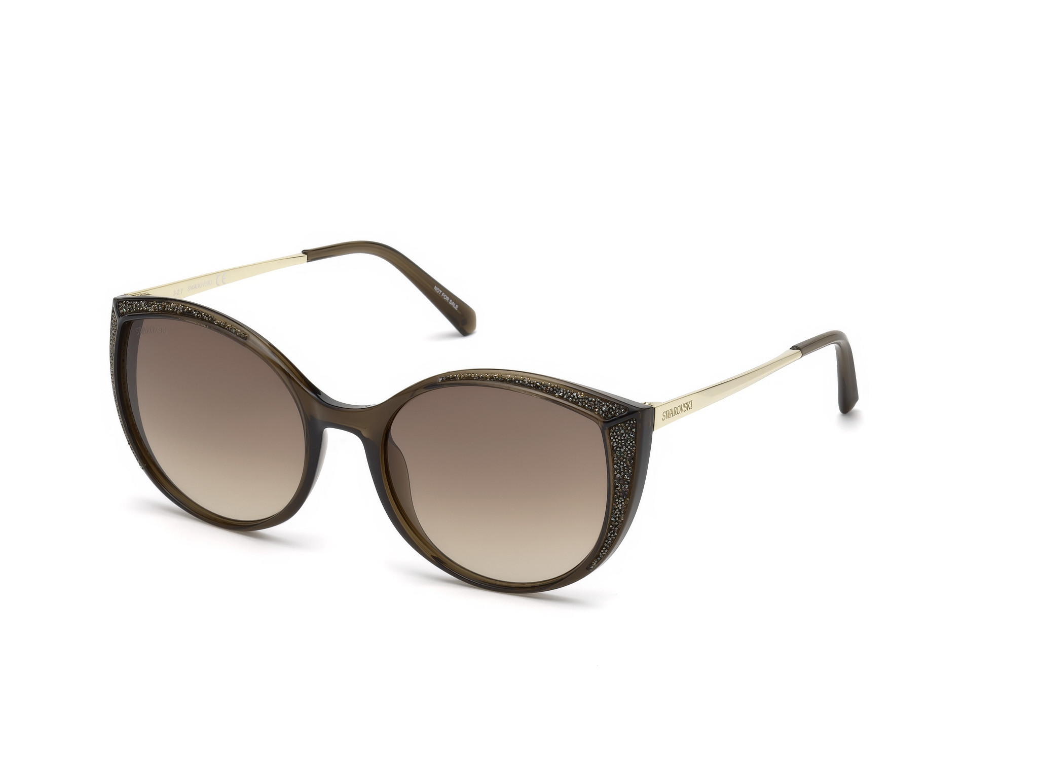 Shiny Light Brown / Gradient Brown Lenses