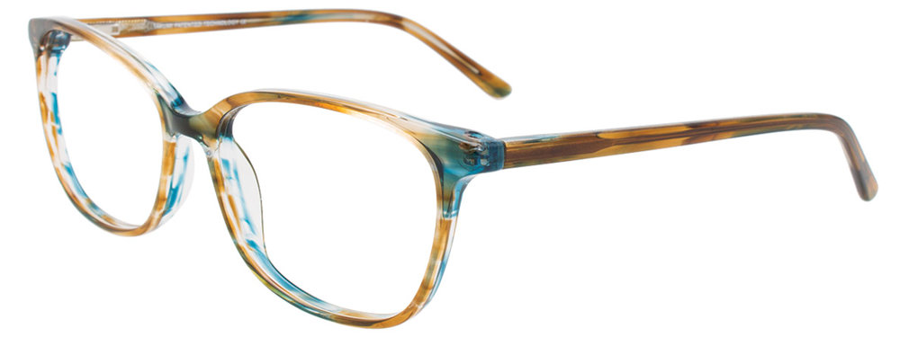 Brown & Blue Marbled