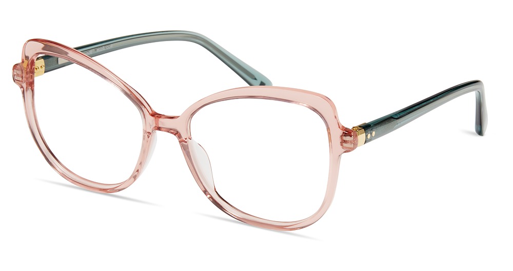 Modo 6539 round eyeglasses in Pink