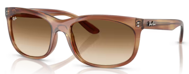 STRIPED BROWN / CLEAR GRADIENT BROWN