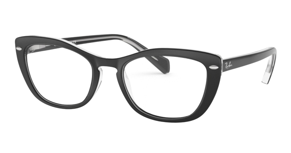 BLACK ON TRANSPARENT