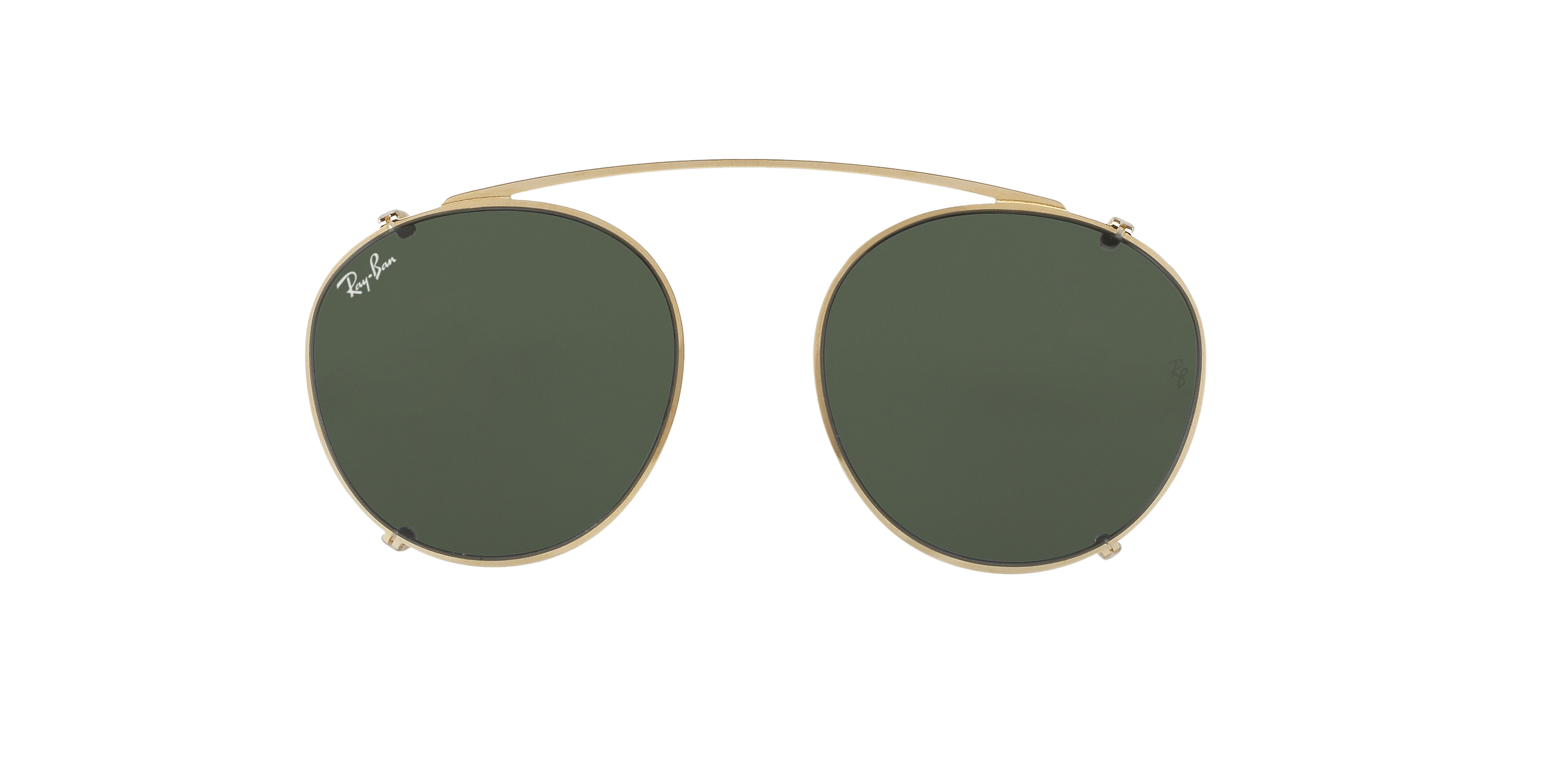 Ray-Ban RX2180C round sunglasses in Gold