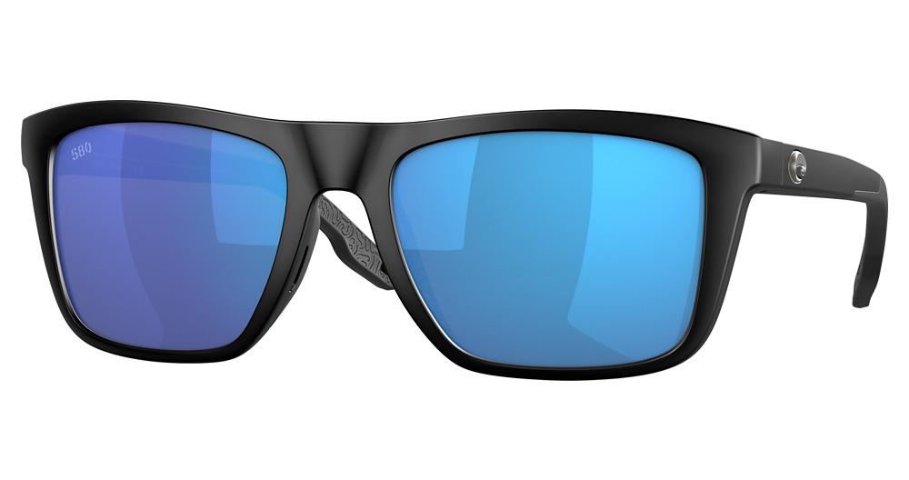 MATTE BLACK / BLUE MIRROR 580G