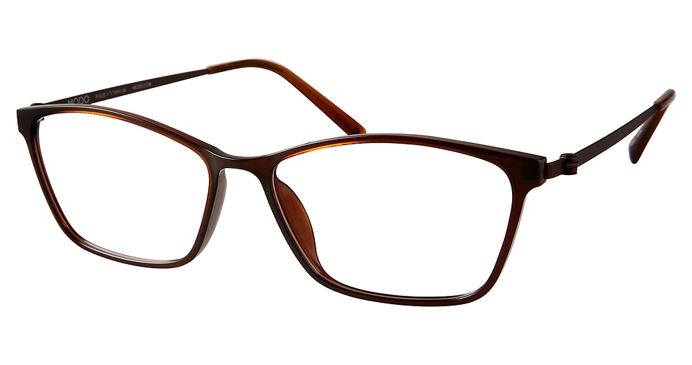 Modo 7011 round eyeglasses in Dark Brown