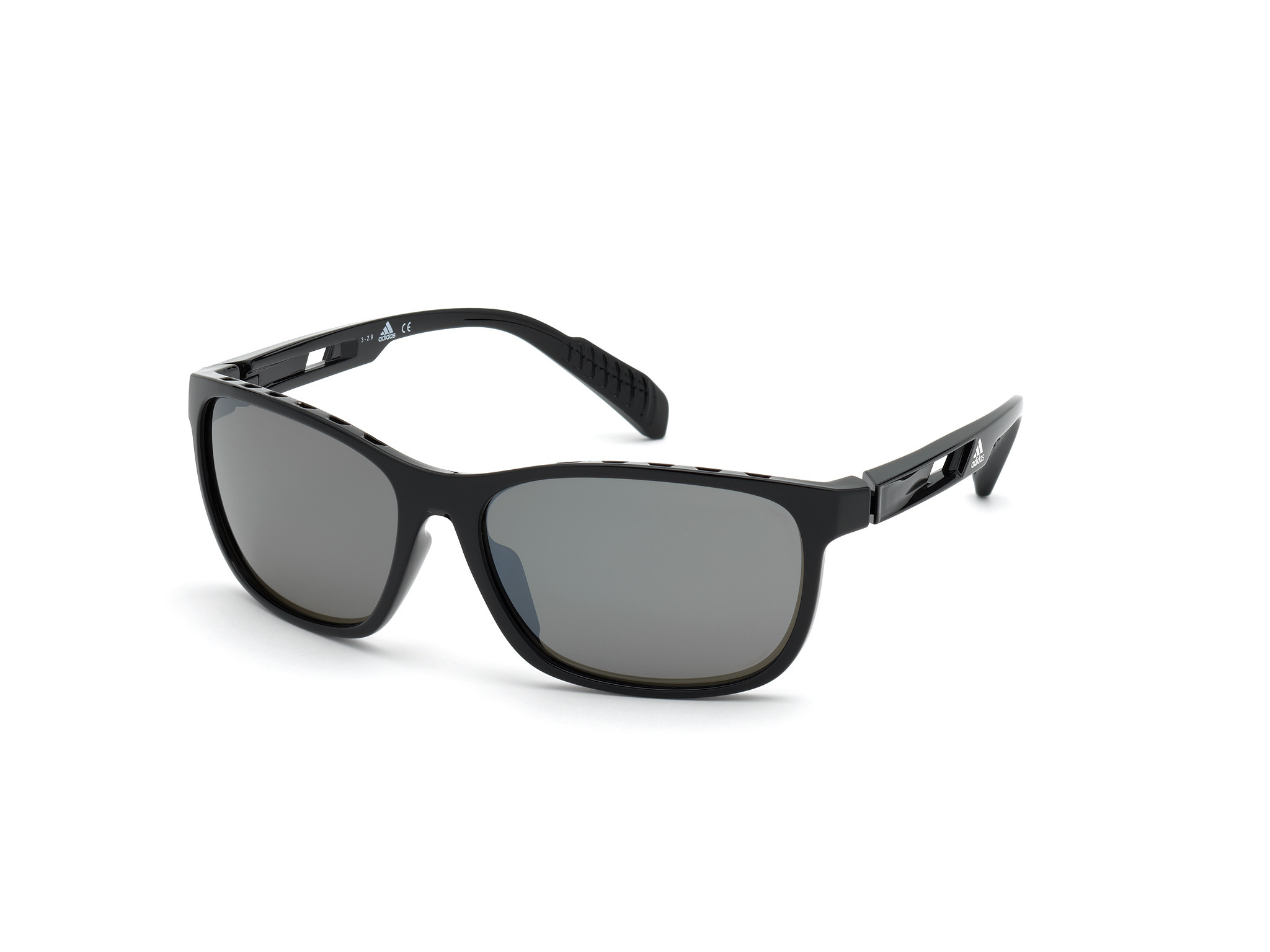 Shiny Black / Smoke Polarized Lenses