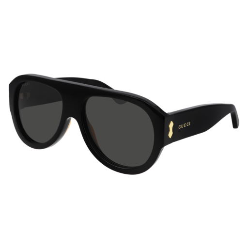 Gucci GG0668S aviator sunglasses in Black