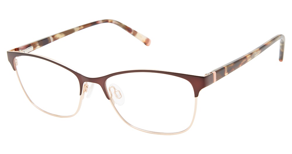 BROWN/ROSE GOLD