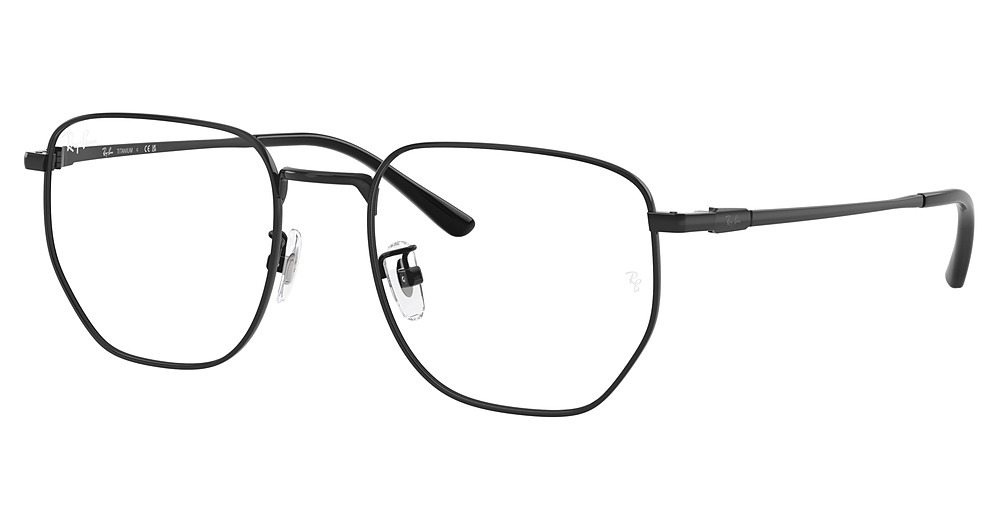Ray-Ban RX8776D round eyeglasses in Black
