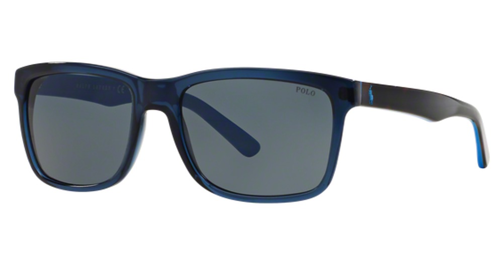 SHINY TRANSPARENT BLUE / GREY/BLUE