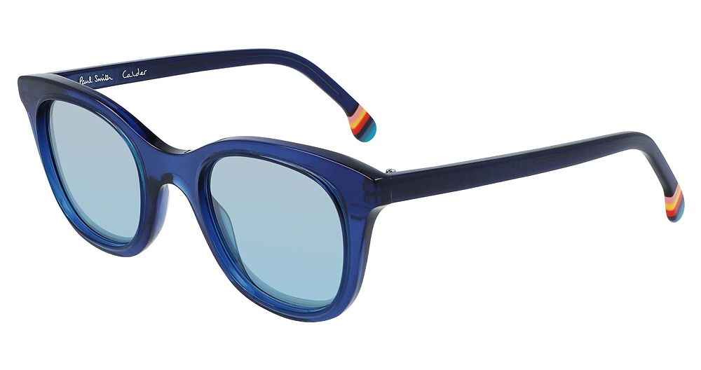 PEACOCK ON DEEP NAVY