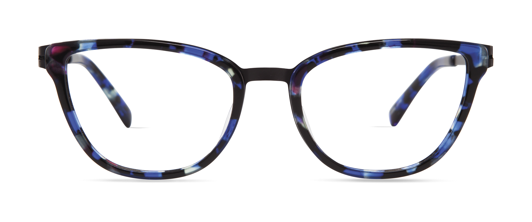 Modo 4507 cateye eyeglasses in Blue Marble
