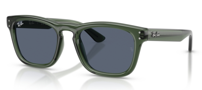 TRANSPARENT GREEN / DARK GREY