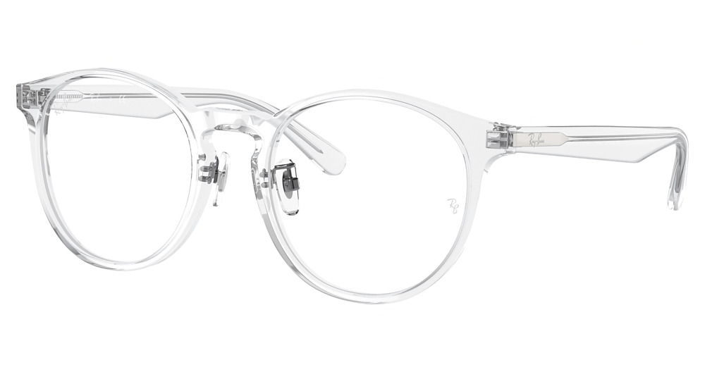 Ray-Ban RX5401D round eyeglasses in Transparent