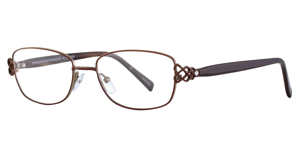 Stn Drk Brown & Gold