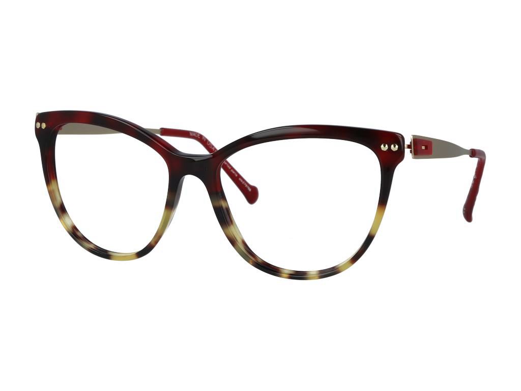 iGreen IGV04.87 cateye eyeglasses in Red Havana + Havana