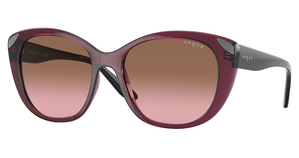 TRANSPARENT CHERRY / PINK GRADIENT BROWN