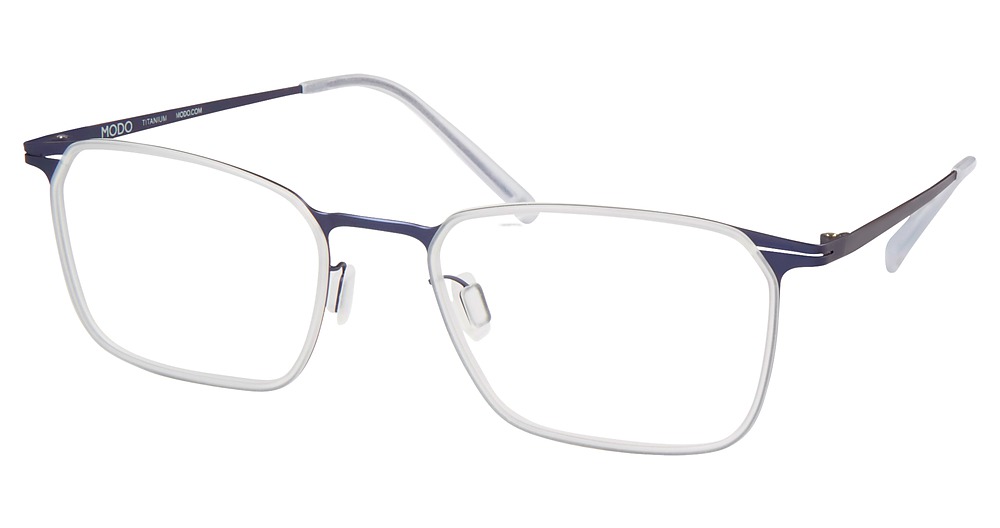 Modo 4412 rectangle eyeglasses in Crystal
