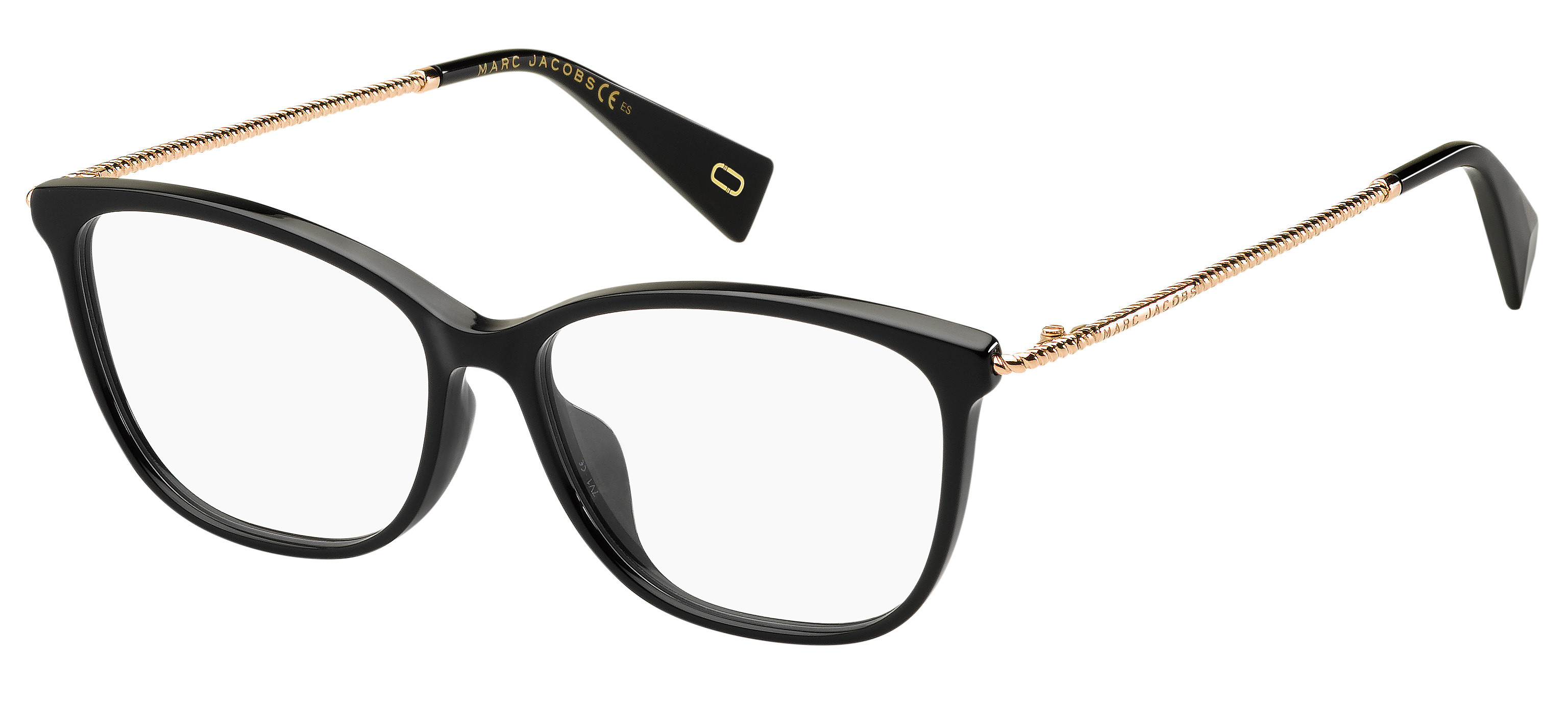 Marc Jacobs Marc 258 rectangle eyeglasses in Black