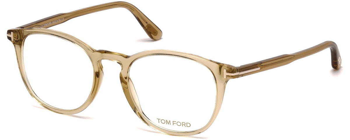 Shiny Transparent Champagne, Shiny Rose Gold "t" Logo