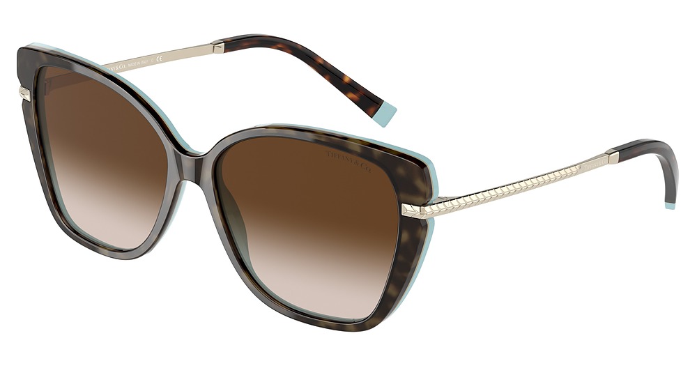 HAVANA ON TIFFANY BLUE / BROWN GRADIENT