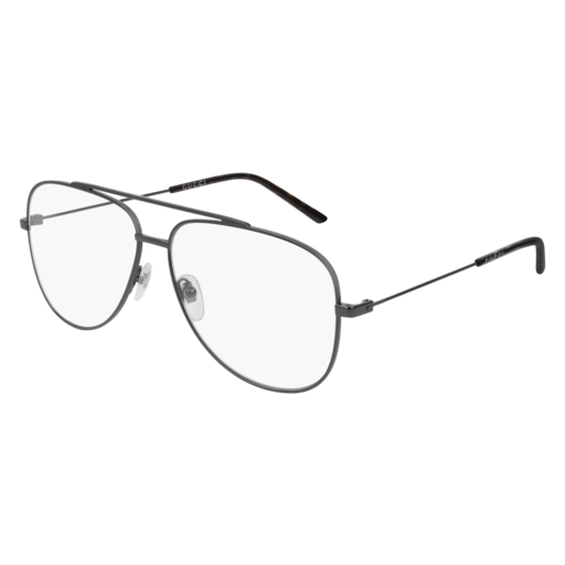 Gucci GG0442O round sunglasses in Ruthenium