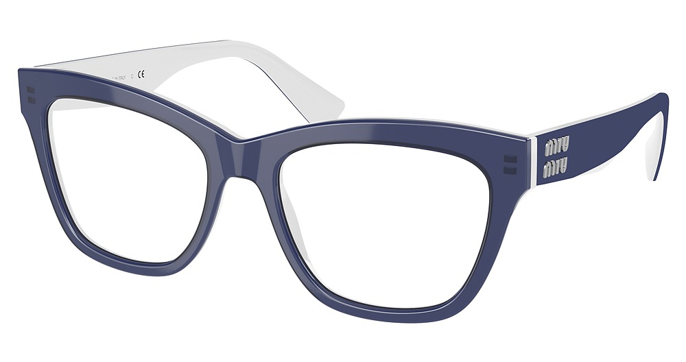 Miu Miu MU 03UV cateye eyeglasses in Blue