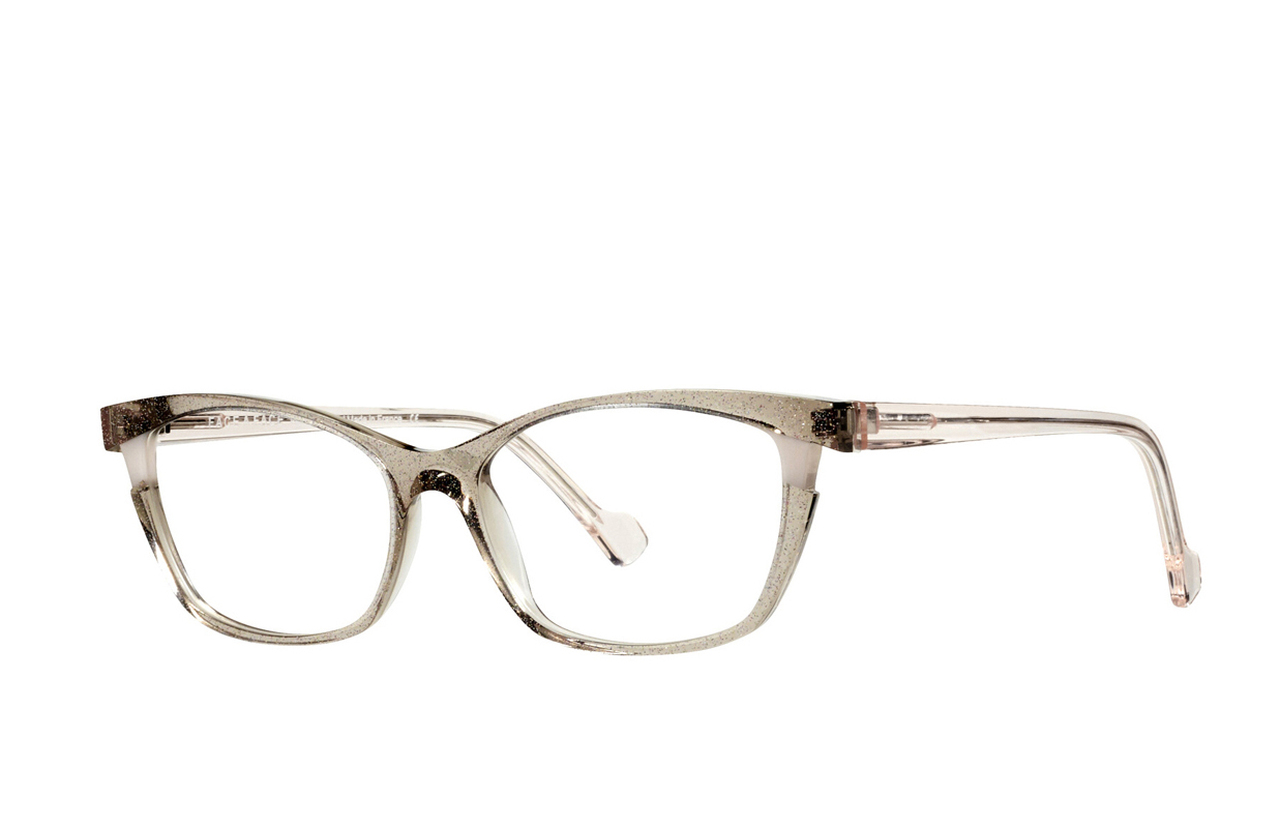 Transparent Brown Flecks/Crystal