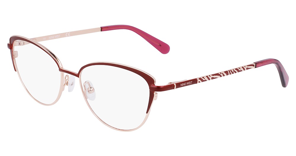 BURGUNDY/ROSE GOLD