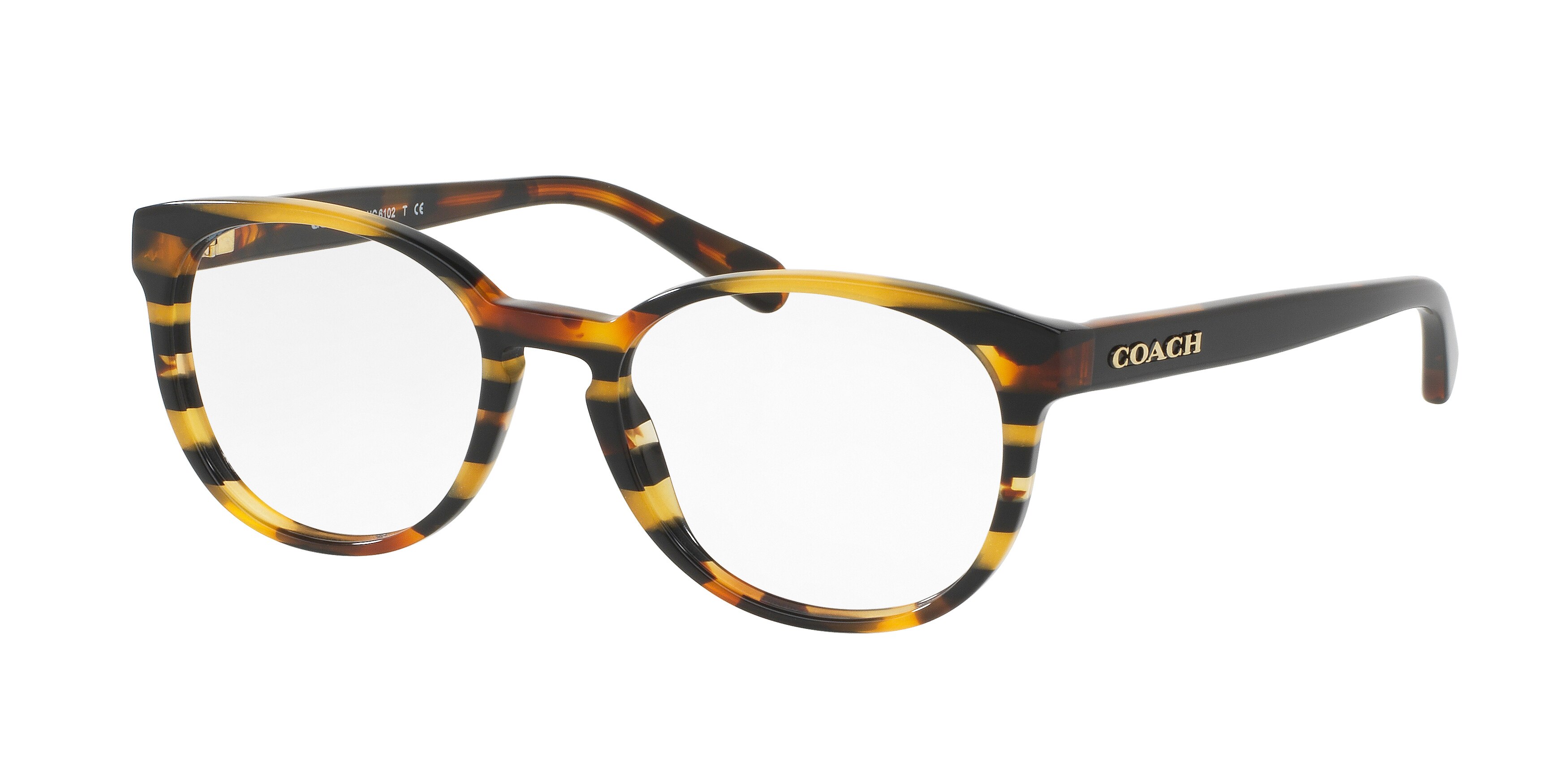 BLK AMBER GLTR VARSITY STRIPE