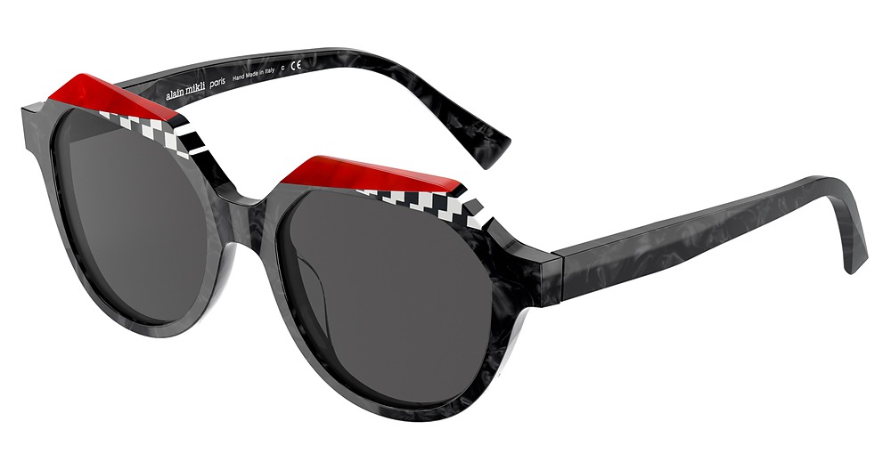 NOIR MIKLI/BLACK WHITE D / GREY