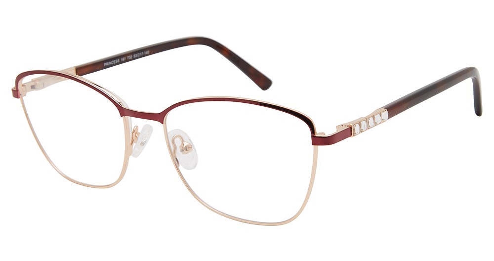 Burgundy-Rose Gold