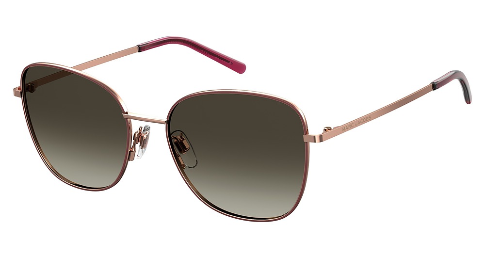 Marc Jacobs MARC 409/S cateye sunglasses in Gold Copper/Brown Gradient