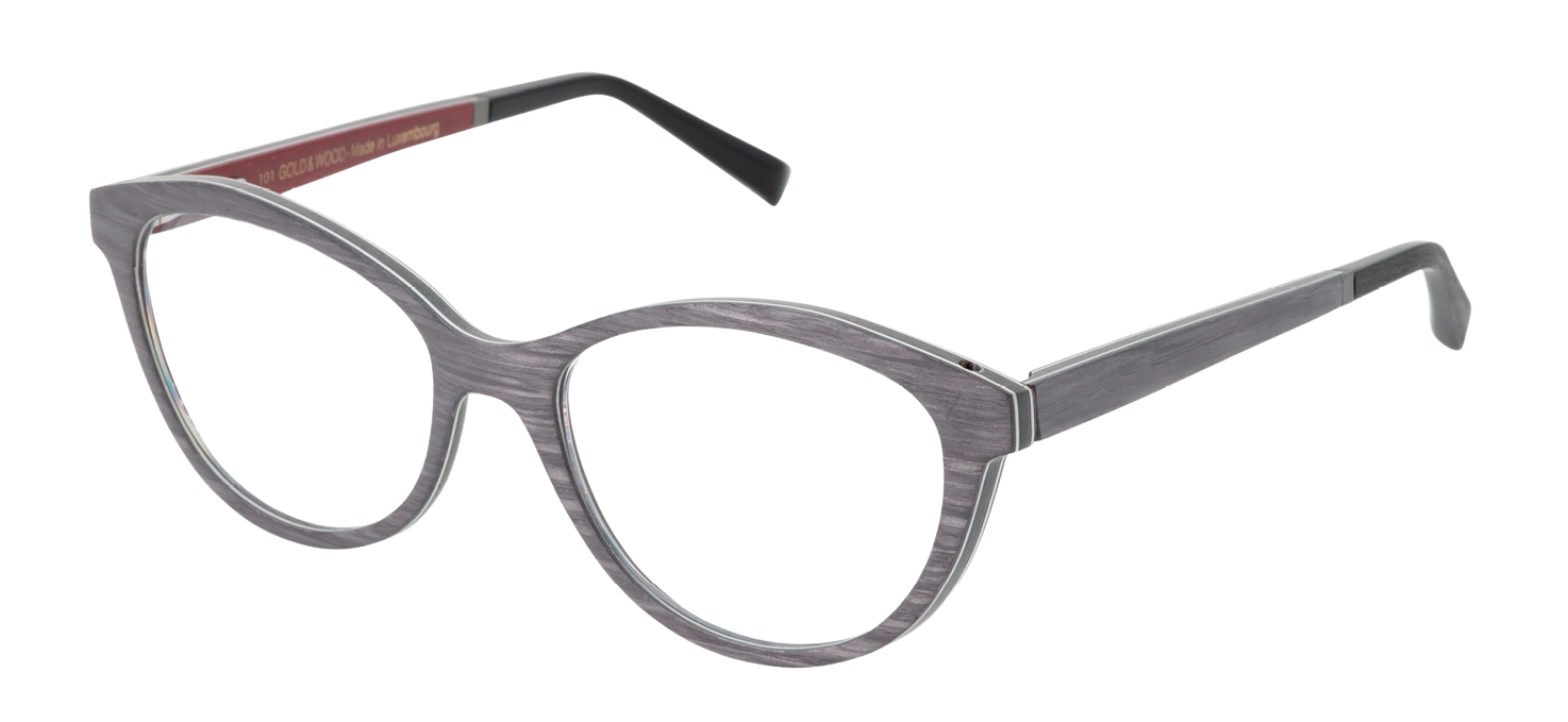 Grey oak / burgundy bolivar