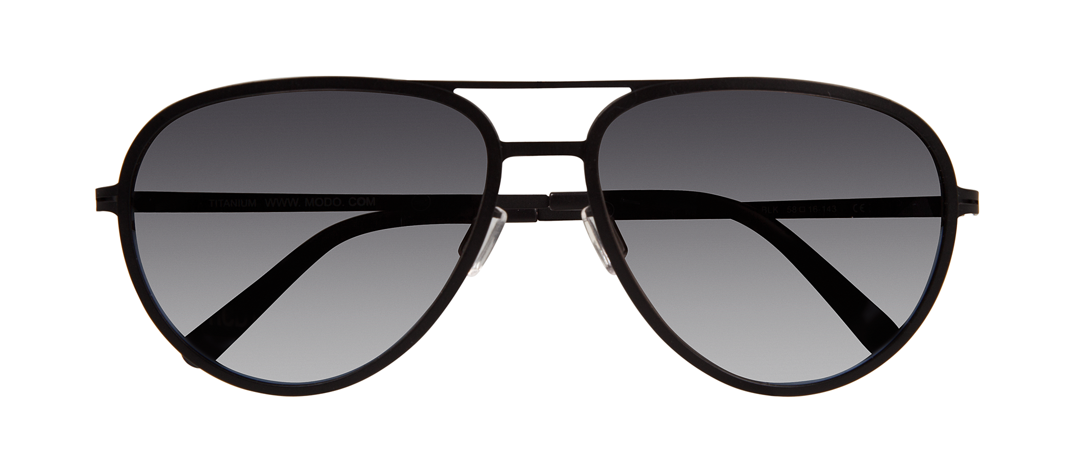 Modo 650 aviator sunglasses in Black