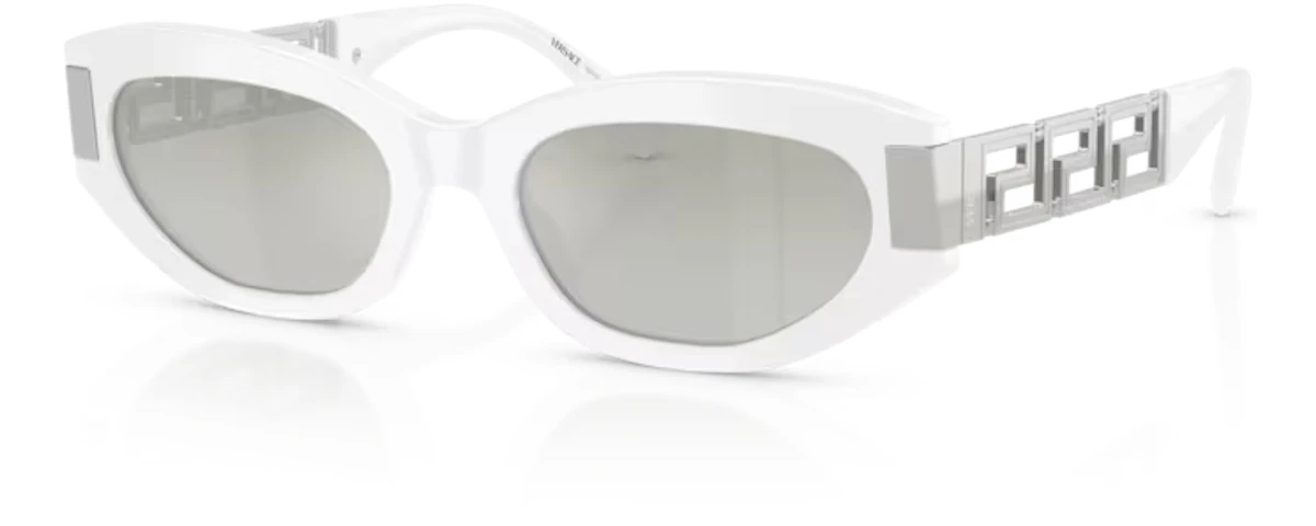 WHITE / GREY MIRROR GRADIENT SILVER